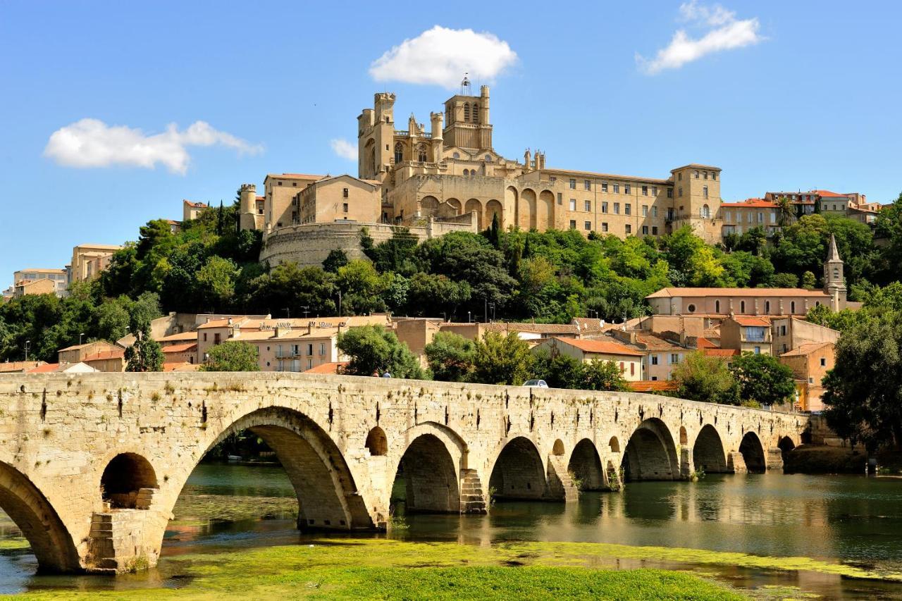 "Le Patio"-Meuble De Tourisme 3 Etoiles -Residence "Les Logis De Beziers"-Garage Optionnel-Coeur De Ville-Plages A 16Km ! Eksteriør billede